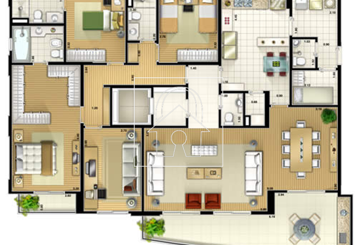 Apartamento, 4 quartos, 180 m² - Foto 31