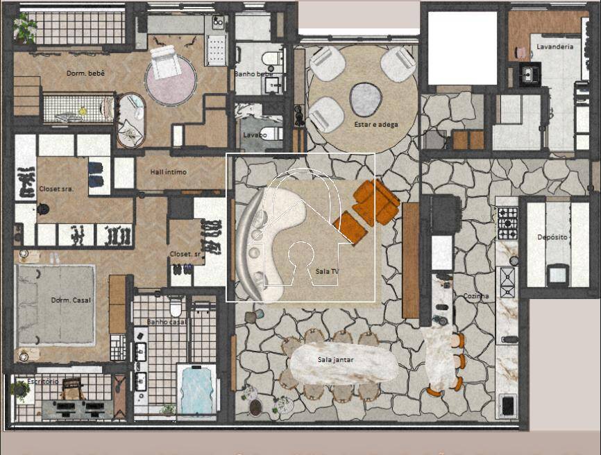 Apartamento, 2 quartos, 160 m² - Foto 35
